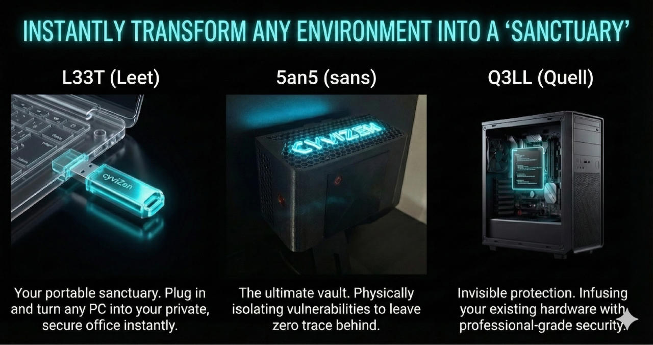 Instantly Transform any environment into a sanctuary